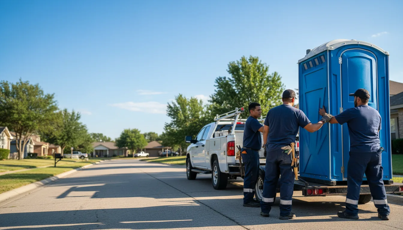 Portable Toilet Rental in Carol Stream, IL near me
